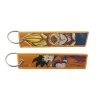 porte clés brodé dragon ball son goku pour amis, porte clés à la mode, porte clés pour sac à dos, cadeaux pour voitures hurcycles, nouveau