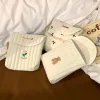 organisateur de pochette menstruelle, joli étui porte serviettes hygiéniques, mini trousse de toilette portable pour tampons, stockage des produits menstruels