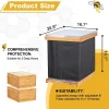 ralca enveloppement de ruche d'abeilles d'hiver pour ruives à 8 et 10 cadres, enveloppe de ruche réglable en tissu oxford, imperméable, coupe vent, réutilisable