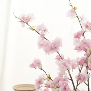 Fleur de cerisier artificielle, longue branche, Simulation d’accessoires de jardin de maison, faux arrière-plan d’arc de mariage, décor d’accessoires Photo Fleur de cerisier artificielle, longue branche, Simulation d’accessoires de jardin de maison, faux arrière-plan d’arc de mariage, décor d’accessoires Photo