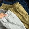 japonais yamatomichi 5 poches pantalons décontractés en nylon imperméable pantalon hommes femmes solide séchage rapide fonction pantalon élastique avec boîte