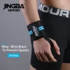bandes de poignet d'haltérophilie, support de poignet professionnel avec boucle de pouce robuste, meilleure enveloppe pour l'entraînement de force, 1 pièce