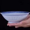 filles ramen en céramique bleu et blanc, porcelaine vintage chinoise, vaisselle britannique, bols à soupe et à riz, maison, restaurant, cuisine, vaisselle, 6 po