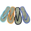 Femmes tongs plates pantoufles confortables sandales antidérapantes bambou rotin tongs maison salle de bain mode pantoufles Zapatos