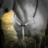 Anneau de cou de cheval en nylon fait à la main – Pendentif décoratif tissé, sûr et confortable pour tous les chevaux