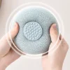 brosses de massage de bain japonaises avec ventouse, gommage de haute qualité, exfoliant la boue pour le dos, éponge boule de bain à usage général