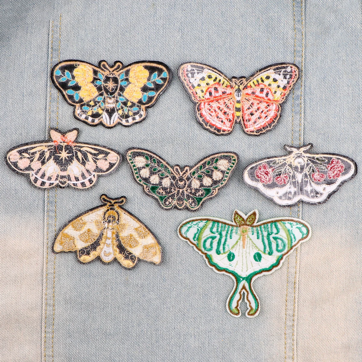 patchs papillon pour vêtements, ruban violet, patchs brodés, badges à coudre de dessin animé, fer sur patch, accessoires pour vêtements diy patchs papillon pour vêtements, ruban violet, patchs brodés, badges à coudre de dessin animé, fer sur patch, accessoires pour vêtements diy