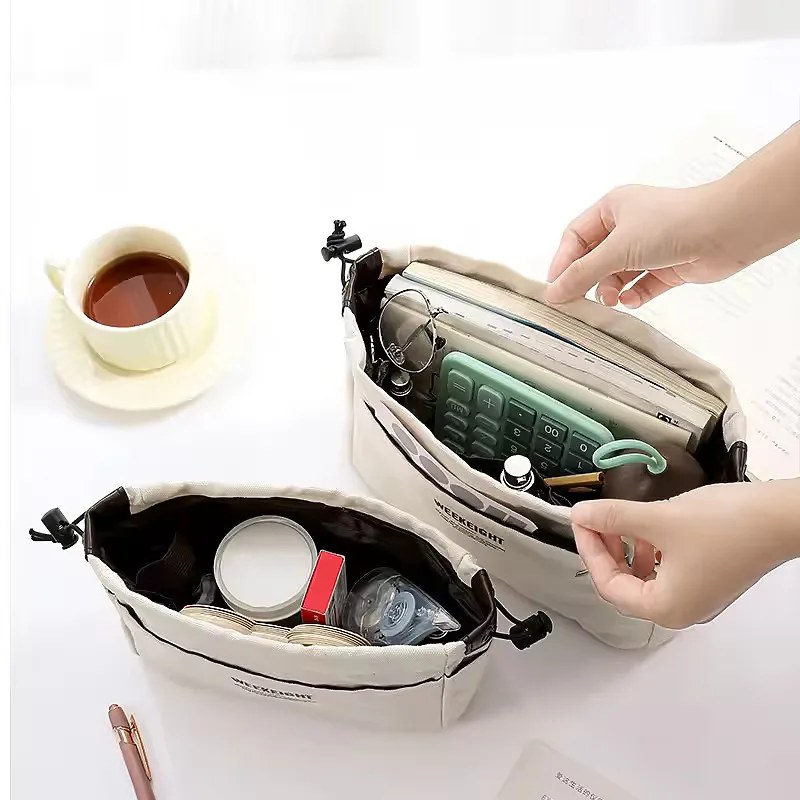 organisateurs de rangement en toile à cordon de serrage, sac à doublure multi poches, sac léger séparateur, sac de rangement de voyage portable organisateurs de rangement en toile à cordon de serrage, sac à doublure multi poches, sac léger séparateur, sac de rangement de voyage portable