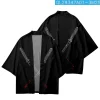 Été ample mode japonaise couteau de samouraï imprimé Kimono Streetwear Cardigan Robe femmes hommes Haori haut Yukata Été ample mode japonaise couteau de samouraï imprimé Kimono Streetwear Cardigan Robe femmes hommes Haori haut Yukata