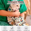 emmaillotage de chat anti morsure et anti évasion pour animaux de compagnie, retenue ronde, auto adhérent, burrito, toilettage, médical, coupe ongles