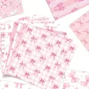 emballage cadeau en papier avec nœud, coffrets cadeaux de fleurs, sacs d'emballage de bonbons, emballage cadeau créatif fait à la main pour anniversaires et mariages