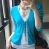 genayooa harajuku cardigan à lacets femmes à manches longues bleu pull en tricot y2k japonais vintage hauts 2000s streetwear cardigans manteau