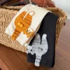 2 paires/1 paire de jolies chaussettes chat tabby 3d avec pattes de chat en bottes et cols de cloche chaussettes longues chaudes d'hiver pour hommes et femmes