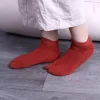 sandales japonaises unisexes respirantes pour hommes, chaussettes tabi fendues, chaussettes à deux orteils, bonneterie, tongs