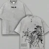 kaiju n° 8 manga coton t shirt pour hommes femmes vêtements à manches courtes surdimensionné t shirt vintage lavé t shirt harajuku homme t shirt