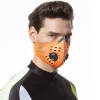 masques faciaux réutilisables pour sports de plein air pour hommes masques anti poussière masque anti poussière au charbon actif avec filtre supplémentaire coton halloween cosplay