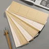 papier de riz xuan pour calligraphie chinoise, 100 feuilles, avec grilles, pour calligraphie, petits caractères, pinceau, encre, amoureux, écriture pour débutant