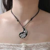 amaxer simple rising phoenix collier pendentif ascense des cendres bijoux cadeaux pour femmes bonne chance chaîne noël anniversaire