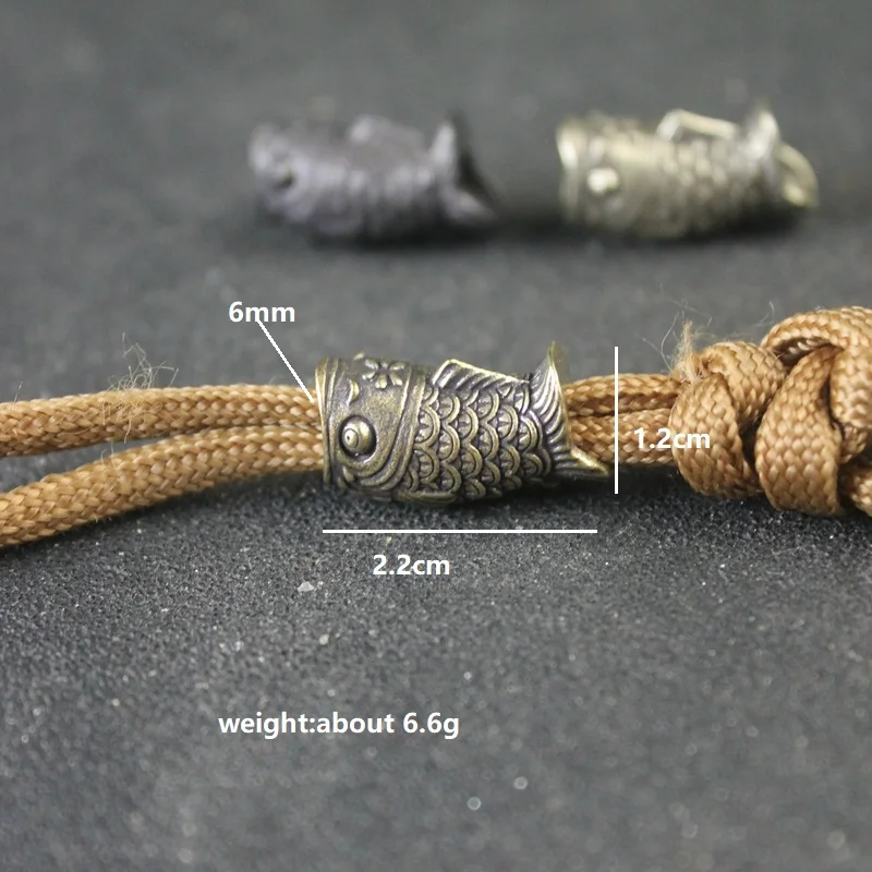 koinobori couteau en laiton perles carpe koi poisson edc extérieur bricolage paracorde tissé lanière pendentifs parapluie corde bracelets accessoires koinobori couteau en laiton perles carpe koi poisson edc extérieur bricolage paracorde tissé lanière pendentifs parapluie corde bracelets accessoires