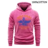 sweat à capuche vintage 100% coton délavé pour homme, pull confortable, chemise de dehors, automne