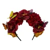 Bandeau à fleurs bohème tendance, Faux Floral, Style ethnique, couronne florale, cerceau pour cheveux, fête de mariage, Cosplay, bandeau féerique Bandeau à fleurs bohème tendance, Faux Floral, Style ethnique, couronne florale, cerceau pour cheveux, fête de mariage, Cosplay, bandeau féerique