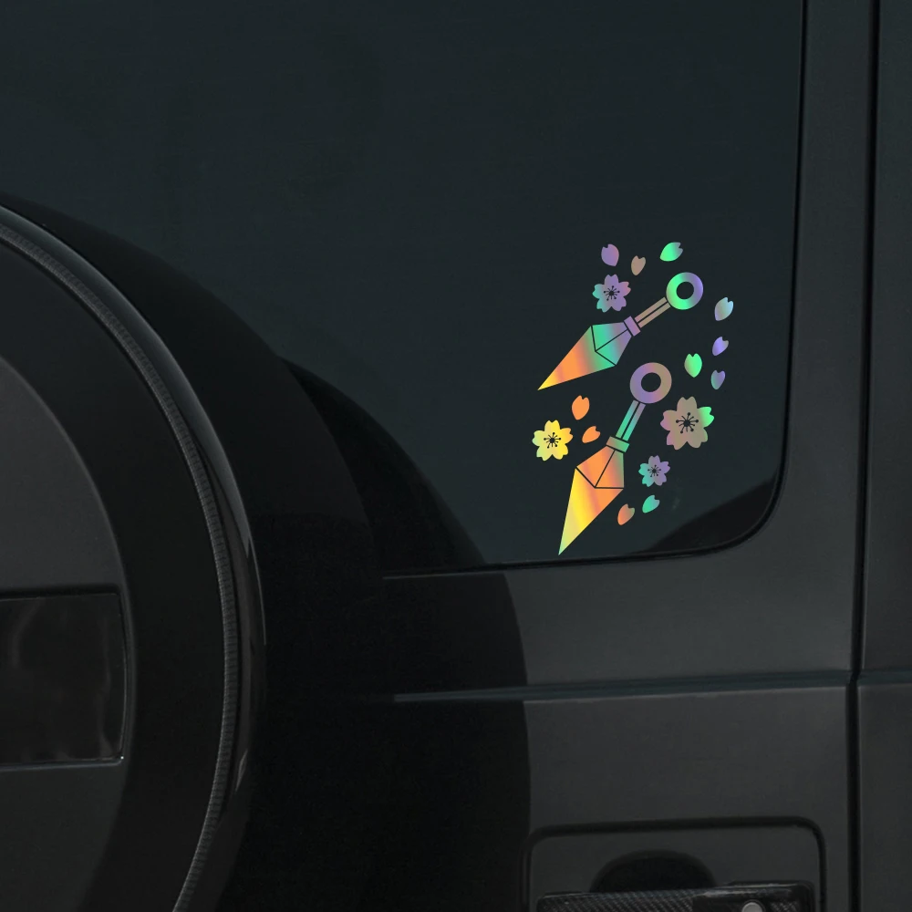 cherry blossom car sticker ninja weapon for car window side body decoration die cutting vinyl decals auto styling accessories cherry blossom car sticker ninja weapon for car window side body decoration die cutting vinyl decals auto styling accessories