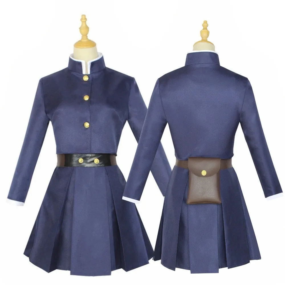 costume de cosplay de l'anime jujutsu kaimmense, ensemble complet de déguisement kugisaki nobara hypothécaire oo pour fille et femme costume de cosplay de l'anime jujutsu kaimmense, ensemble complet de déguisement kugisaki nobara hypothécaire oo pour fille et femme