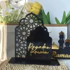 décoration de table en acrylique pour ramadan, eid mubarak, ramadan kareem, ornement musulman, fête islamique, eid al adha, cadeau de décoration pour la maison