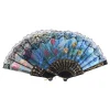 injfolding fan avec tige en bois, chinois, japonais, danse classique, pompon de haute qualité, ventilateur féminin indépendant, décoration de la maison