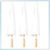 a60i accessoires photo 3 pièces parasol en papier parapluie de mariage 60cm parapluies en bambou pour centres de table de fête nuptiale faveur de fête