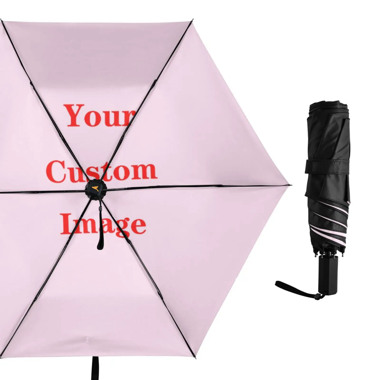 parapluie à trois plis 6k pour femmes et hommes, coupe vent, motif personnalisé, haute qualité, business, parasol parapluie à trois plis 6k pour femmes et hommes, coupe vent, motif personnalisé, haute qualité, business, parasol