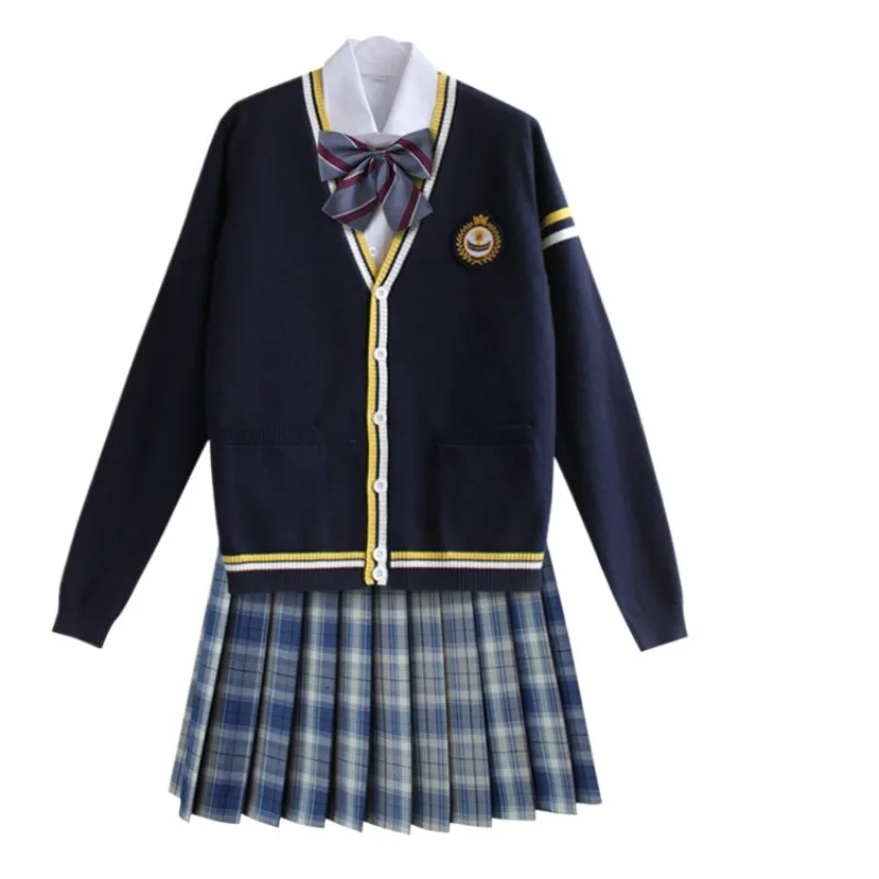 uniforme japonais jk, cardigan, pull, ensemble tricoté, uniforme scolaire pour hommes et femmes uniforme japonais jk, cardigan, pull, ensemble tricoté, uniforme scolaire pour hommes et femmes
