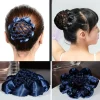 accessoires pour cheveux, couvre chef de danse élégant, hôtel pour filles, support queue de cheval, chignon coréen, filet de couverture pour pinces à cheveux