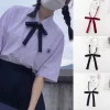 Uniforme de style japonais JK pour filles, nœud papillon fleur, chemise faite à la main, accessoires vestisenscosplay, mode Uniforme de style japonais JK pour filles, nœud papillon fleur, chemise faite à la main, accessoires vestisenscosplay, mode