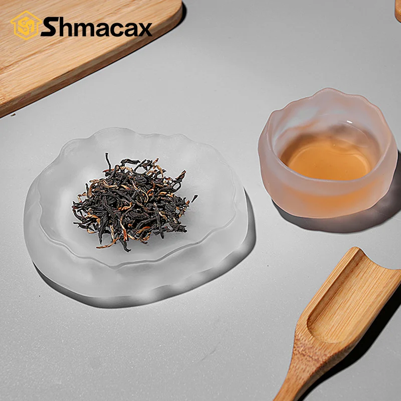tasse en verre de style japonais, transparent/glacé, standard, vin blanc, kongfu, 2 styles, 1 pièce tasse en verre de style japonais, transparent/glacé, standard, vin blanc, kongfu, 2 styles, 1 pièce