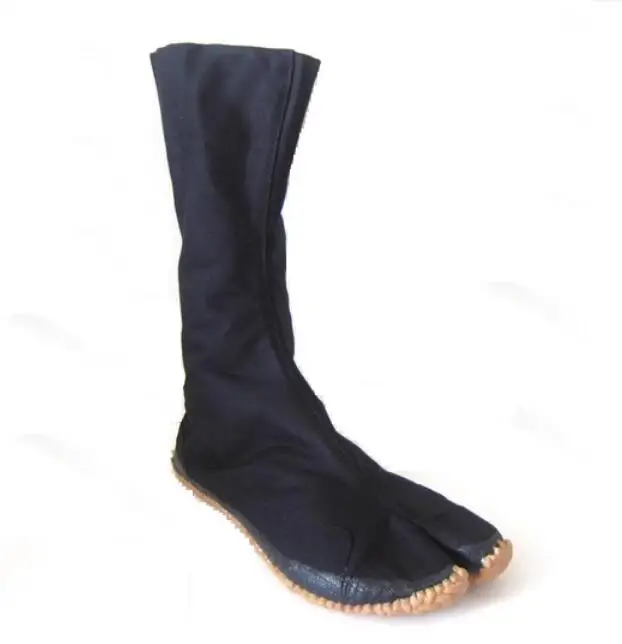 Chaussures de Printemps Japonaises pour Homme, Bottes de Ninja de 30cm de Haut Chaussures de Printemps Japonaises pour Homme, Bottes de Ninja de 30cm de Haut