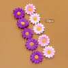 10 épingles à cheveux à fleurs douces et pinces tressées adaptées aux accessoires de cheveux quotidiens