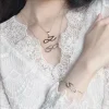 kpop idol jungkook logo collier bracelet tendance personnalisé hommes et femmes bijoux fans couple cadeaux