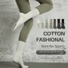chaussettes de sport à cinq doigts avec doigts séparés, tube court et fin, coupe basse, respirantes, absorbant la sueur, en coton