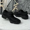 tabi chaussures nouvelle mode boucle de ceinture chaussures à bout fendu baskets dames en cuir chaussures plates mary jane décontracté pour les femmes 2026