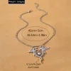 collier pendentif dragon en métal ethnique pour femme, bijoux de festival, cadeaux de fête pour filles