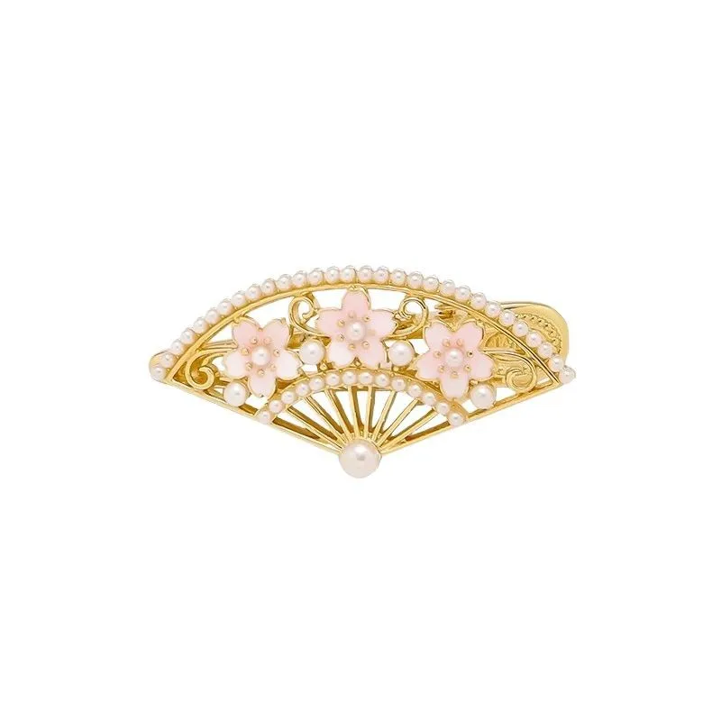 pince à cheveux en forme d'éventail pour femmes, pince à frange latérale super féerique, pince à bec de canard en alliage quotidien, épingle à cheveux, accessoires pour cheveux pince à cheveux en forme d'éventail pour femmes, pince à frange latérale super féerique, pince à bec de canard en alliage quotidien, épingle à cheveux, accessoires pour cheveux