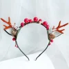accessoires de fête à la mode pour filles, fleur pour branche féminine, cerceau de tête de style coréen, bandeau en bois, accessoires pour cheveux pour femmes