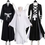 Anime FantrenforKuchiki Rukia Cosplay Costume pour adultes, Kurosaki Ichigo, manteau Kimono, pantalon, ceinture, tenues, Halloween, carnaval, fête, trempé