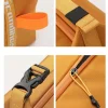 pochette pliable pour fruits frais, sac à main isolé de grande capacité avec poignée, pochette de rangement de voyage pour pique nique à la mode pour hommes