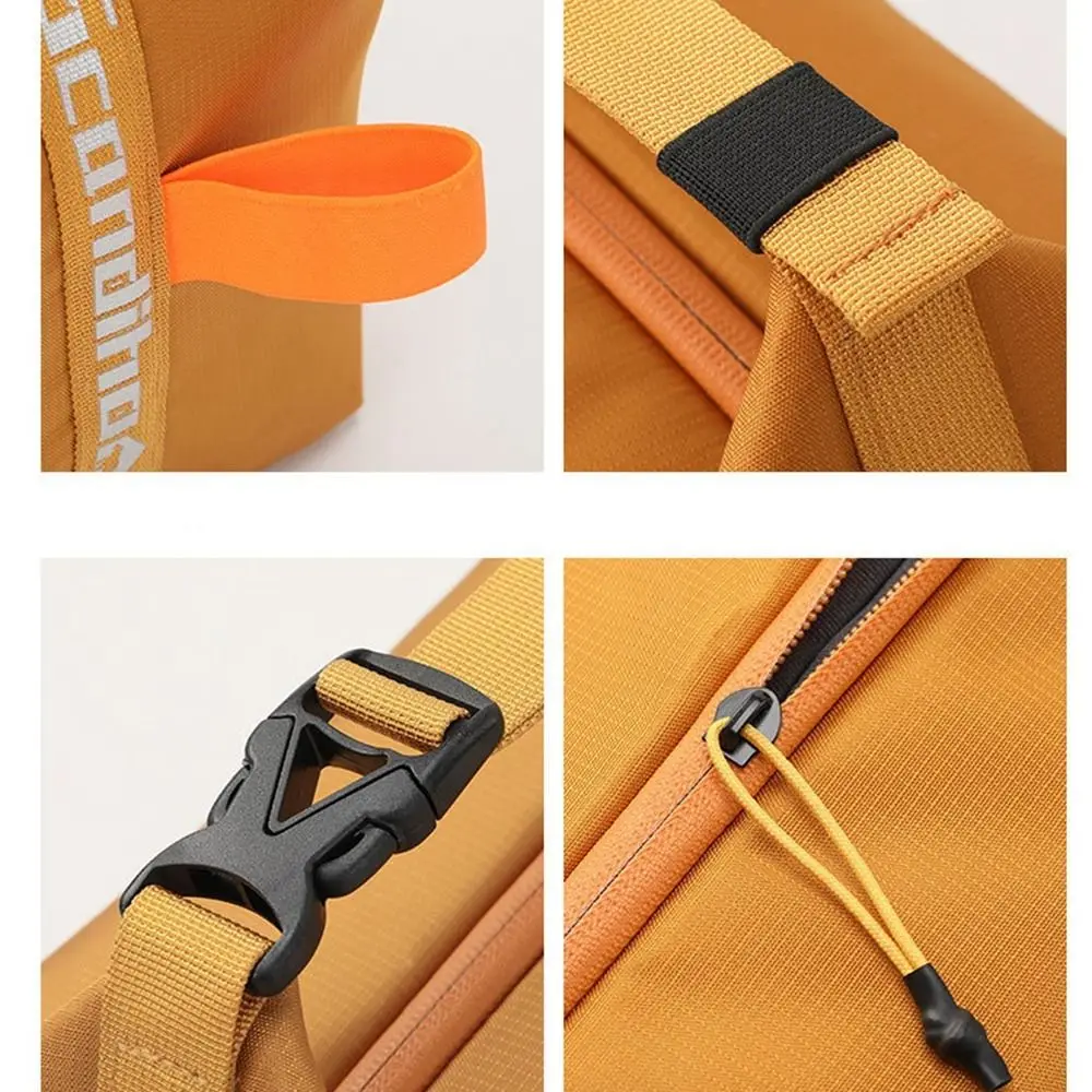 pochette pliable pour fruits frais, sac à main isolé de grande capacité avec poignée, pochette de rangement de voyage pour pique nique à la mode pour hommes pochette pliable pour fruits frais, sac à main isolé de grande capacité avec poignée, pochette de rangement de voyage pour pique nique à la mode pour hommes