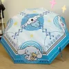 nouveau sanrio parapluie kawaii kuromi dessin animé pare soleil automatique parapluie de soleil protection solaire anti ultraviolet parapluie pliant