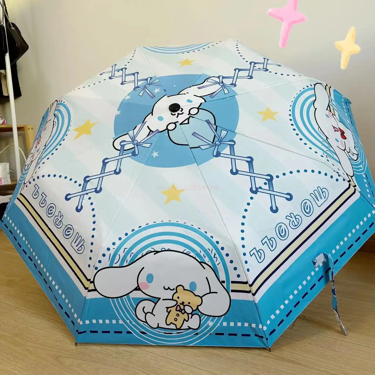 nouveau sanrio parapluie kawaii kuromi dessin animé pare soleil automatique parapluie de soleil protection solaire anti ultraviolet parapluie pliant nouveau sanrio parapluie kawaii kuromi dessin animé pare soleil automatique parapluie de soleil protection solaire anti ultraviolet parapluie pliant
