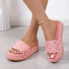 femmes plate forme pantoufles femmes chaussures concepteur sandales plates en plein air sandales florales dames chaussures de plage sandalias pour les femmes