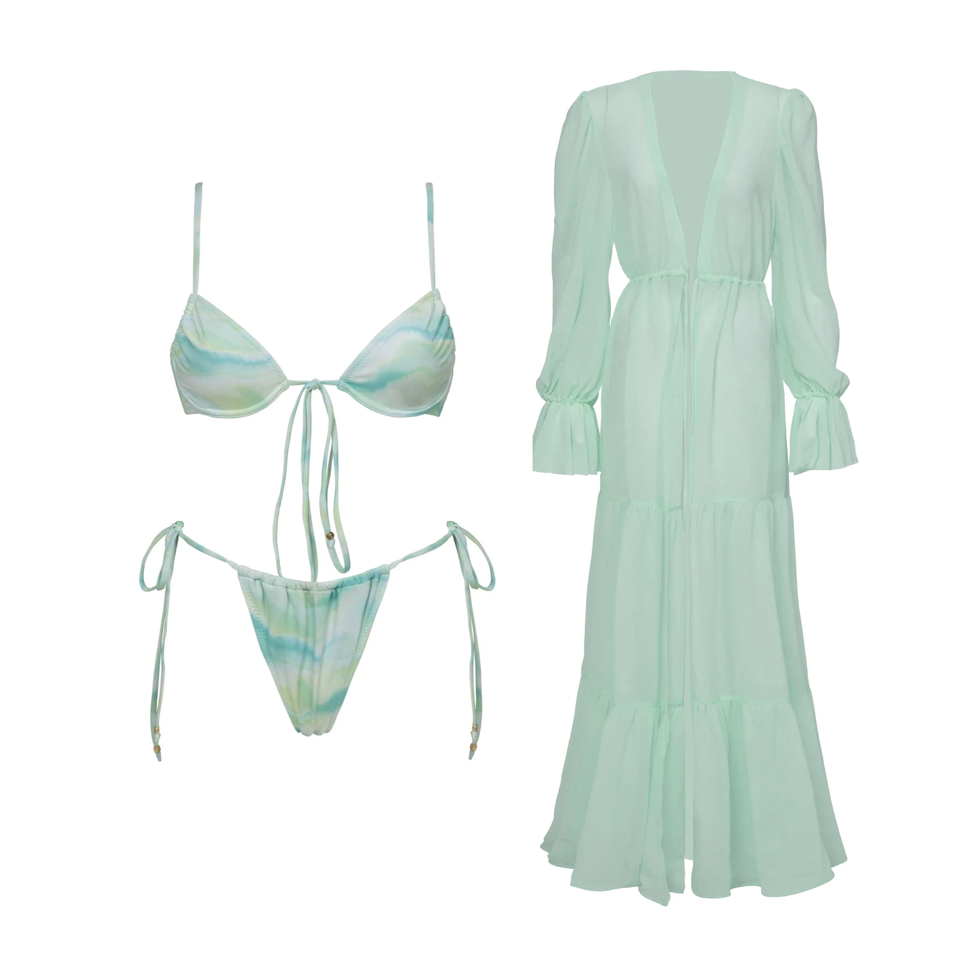 maillot de bain bikini avec couverture ensemble bikini brésilien maillots de bain pour femmes sexy dégradé licou maillot de bain été femme maillot de bain bikini avec couverture ensemble bikini brésilien maillots de bain pour femmes sexy dégradé licou maillot de bain été femme